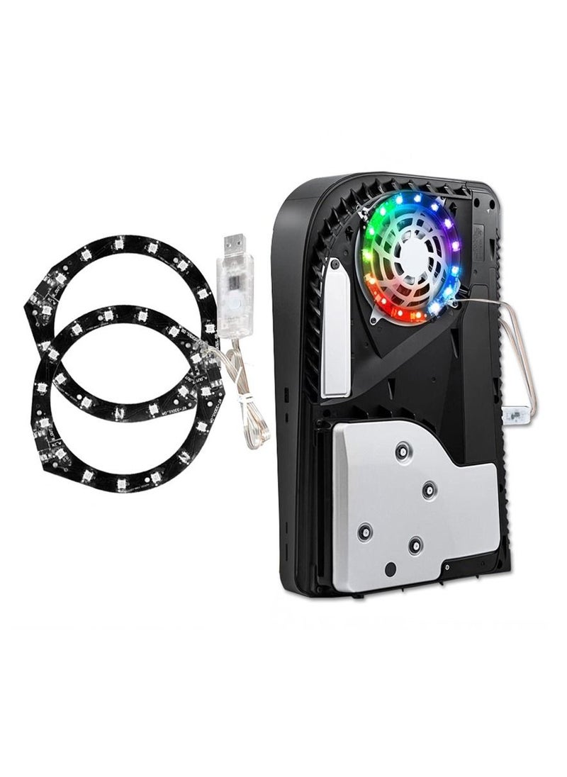 Generic DIY Decoration Accessories Flexible LED Light Strip Sticker Music Sync with 8 Colors 400 Lighting Effects compatible with PS5 Console  - Image 2