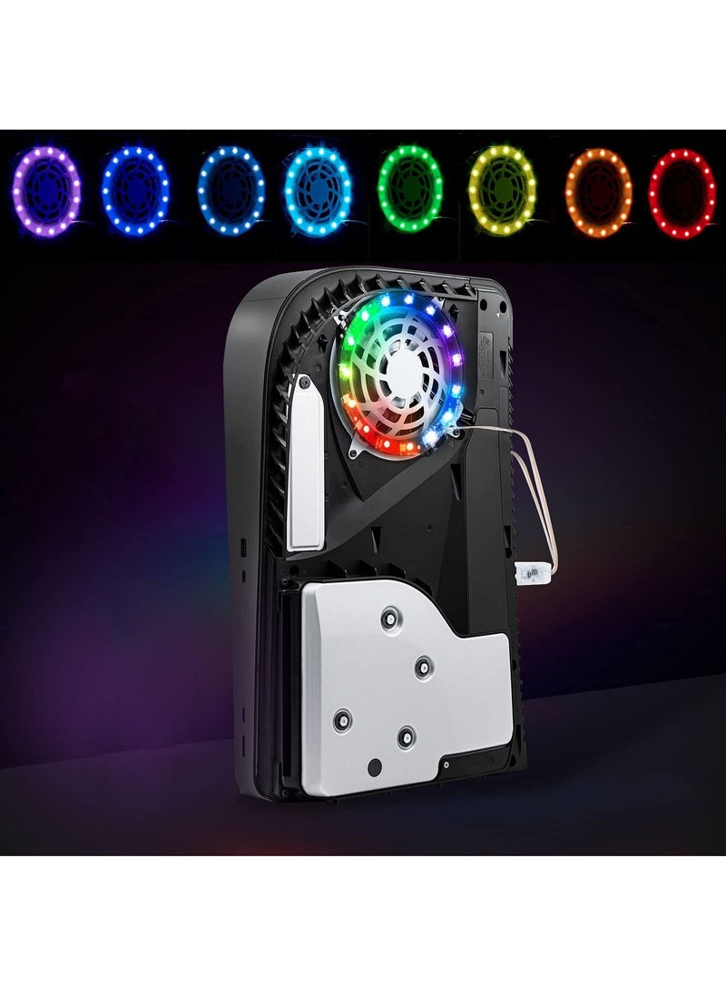 Generic DIY Decoration Accessories Flexible LED Light Strip Sticker Music Sync with 8 Colors 400 Lighting Effects compatible with PS5 Console  - Image 3
