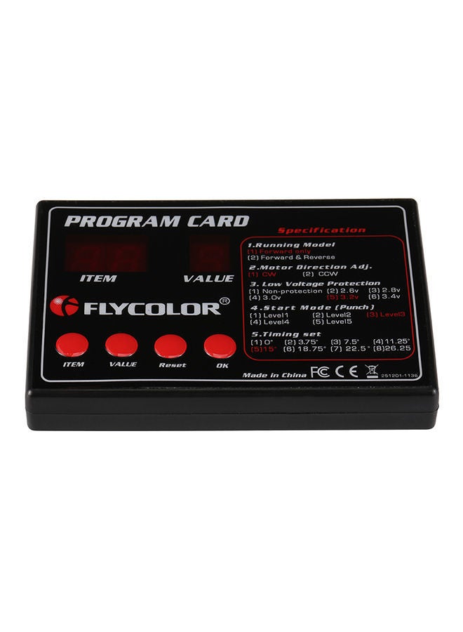 NIBEMINENT Programing Card For RC Cars ESC Electronic Speed Controller - Image 1