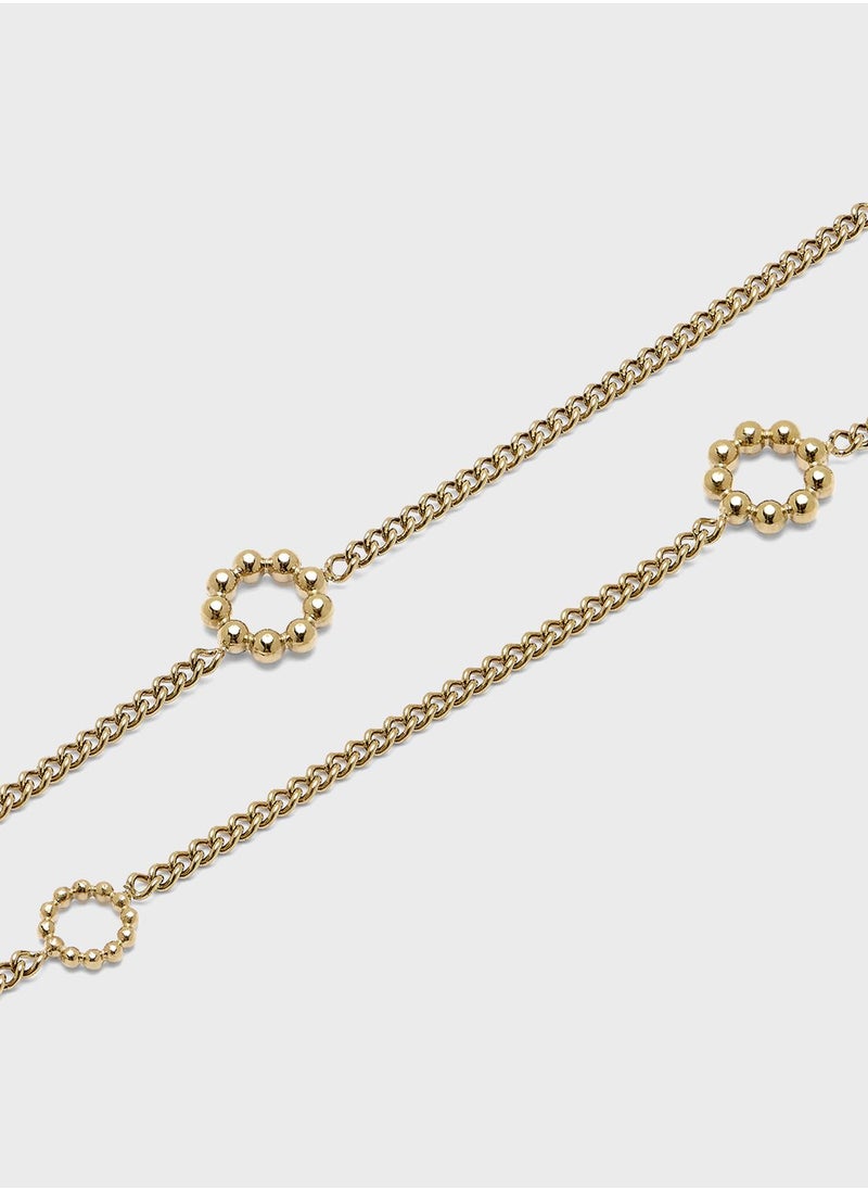 OLIVIA BURTON - Minimalist Round Petite Bracelet - Image 1