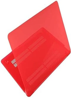 Generic Ultra Slim Hard Cover for MacBook Pro 13in A1706 - A1708 - A1989 - A2159 - A2289 - A2251 - A2338 (Red Clear) 