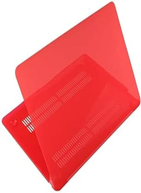 Ultra Slim Hard Cover for MacBook Pro 13in A1706 - A1708 - A1989 - A2159 - A2289 - A2251 - A2338 (Red Clear)