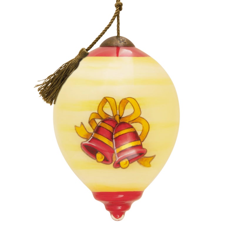 هولمارك ديزني Ne'qwa Art Mickey Mouse Christmas الزجاج المرسومة باليد - Image 2