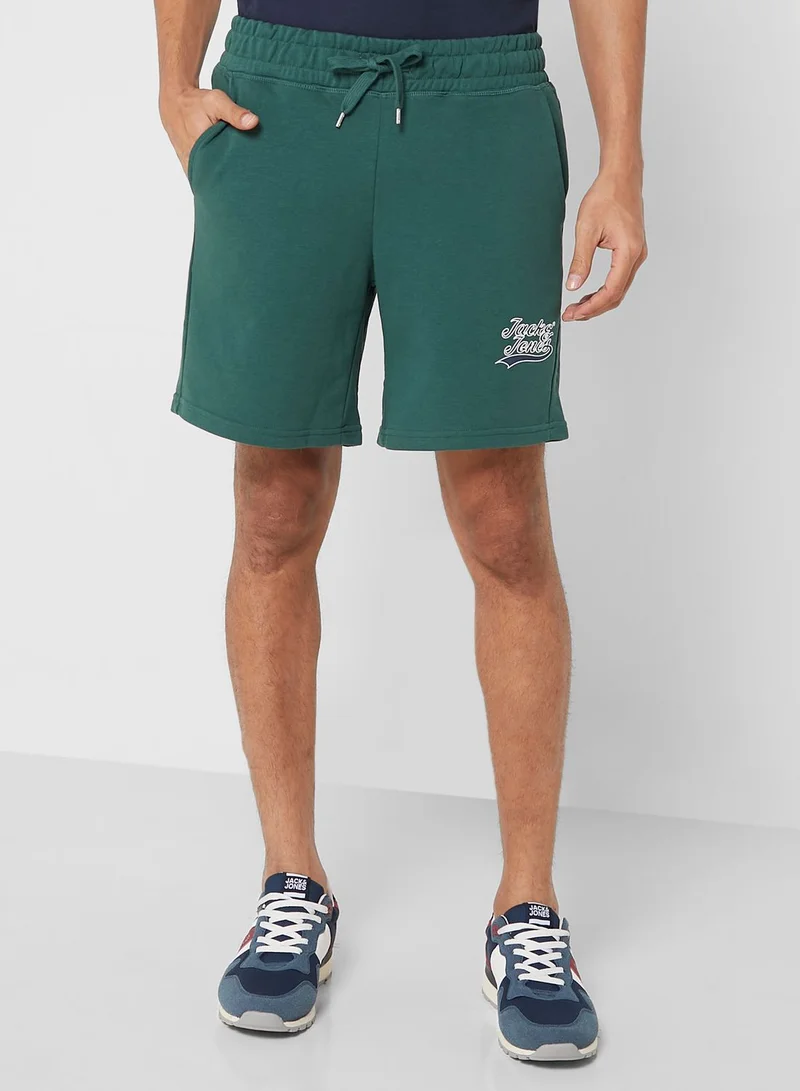 JACK & JONES Slogan Casual Shorts