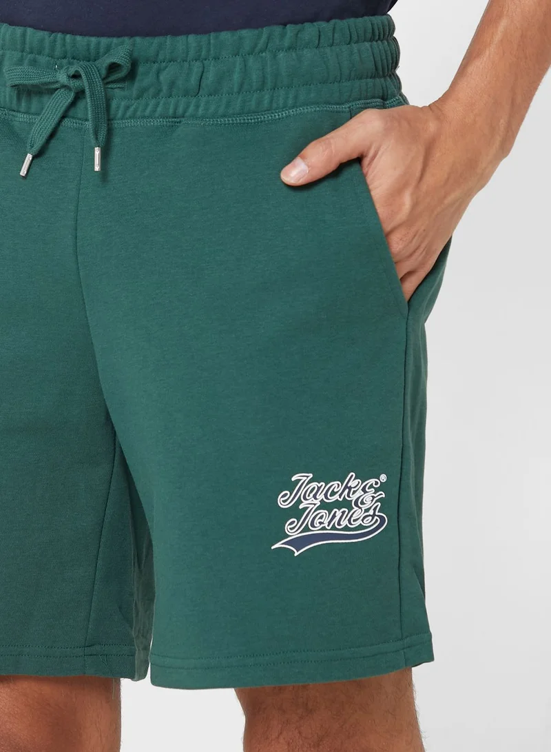 JACK & JONES Slogan Casual Shorts