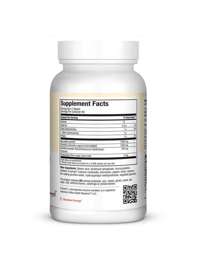 Maxi Health ماكسي هيلث ماكس إنرجي - معزز طبيعي للطاقة والقدرة على التحمل - 180 قرص - كوشير - Image 2