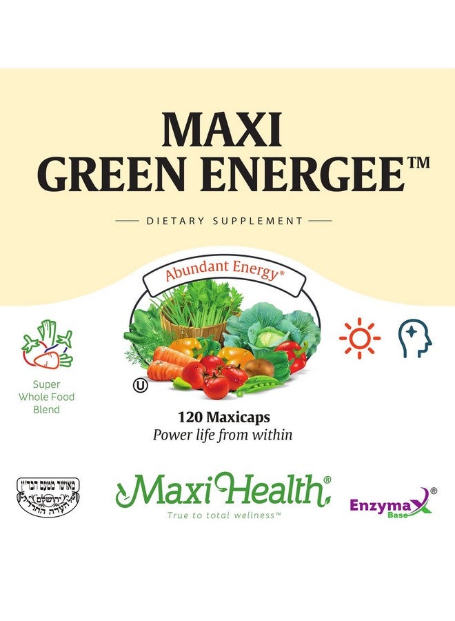 Maxi Health ماكسي هيلث ماكس إنرجي - معزز طبيعي للطاقة والقدرة على التحمل - 180 قرص - كوشير - Image 4