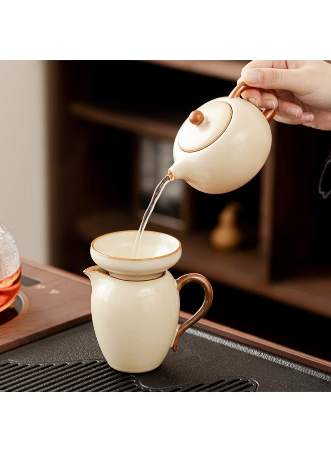 Tangfeng Kung Fu Tea Set, High-end Tea Tray With Integrated Kettle, Complete Tea Brewing System, Tea Brewing Pot Set - Image 1