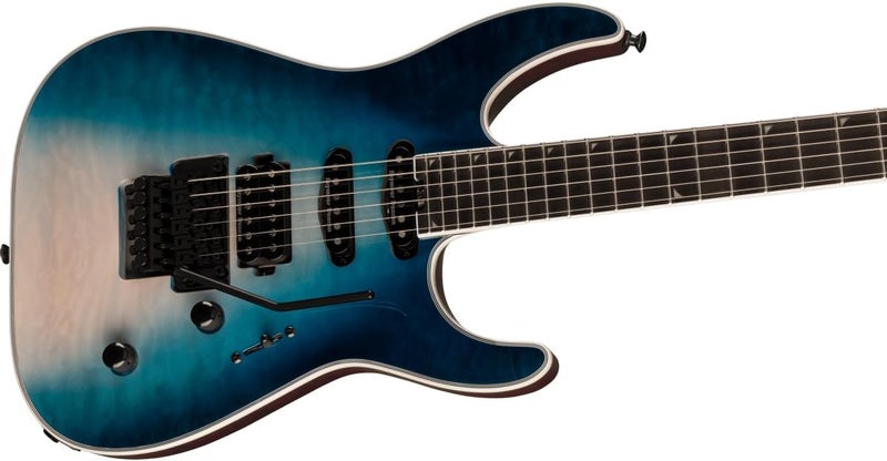 Jackson Pro Plus Series Soloist SLA3Q Electric Guitar  Polar Burst - Image 5
