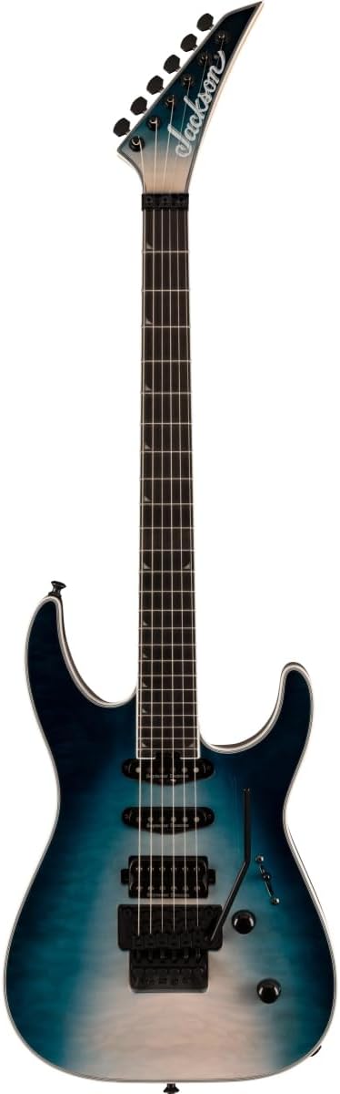 Jackson Pro Plus Series Soloist SLA3Q Electric Guitar  Polar Burst - Image 2