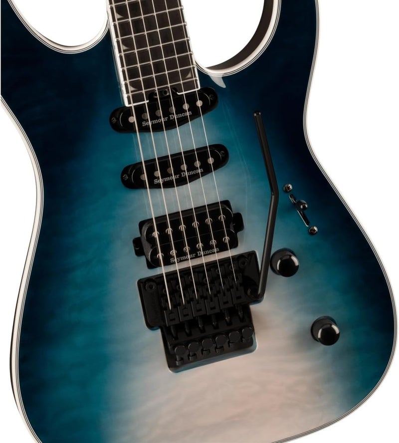 Jackson Pro Plus Series Soloist SLA3Q Electric Guitar  Polar Burst - Image 4