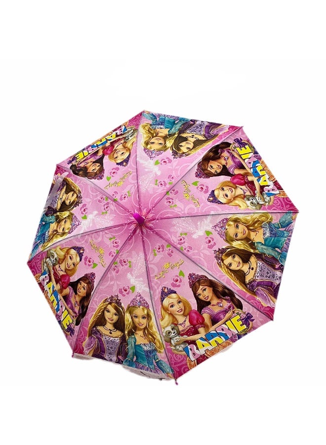 HASSM Barbie foldable umbrella for kids - Image 5