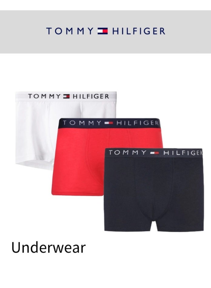 تومي هيلفيغر سبورت صندوق هدايا من 3 قطع ملابس داخلية رجالية من تومي هيلفيغر - Image 1