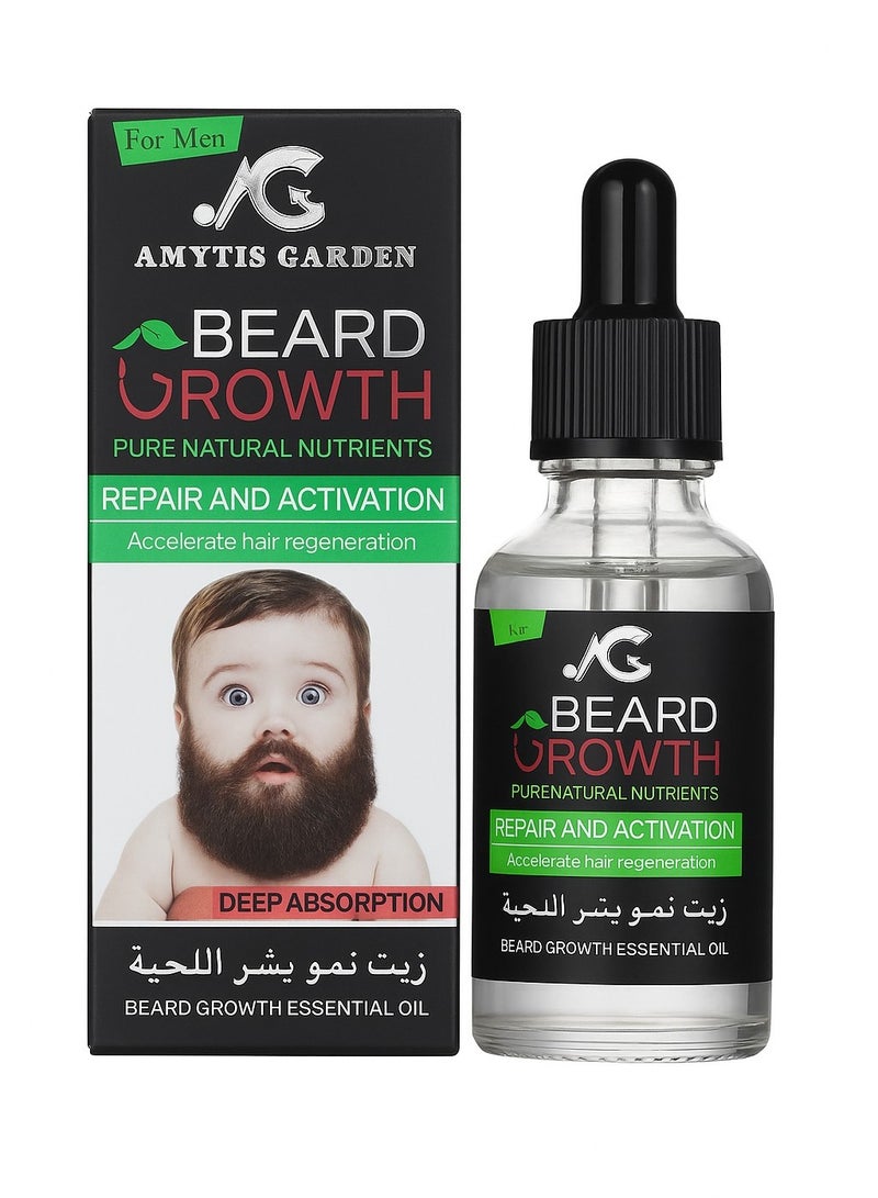 AMYTIS GARDEN Beard Growth Oil - Image 1