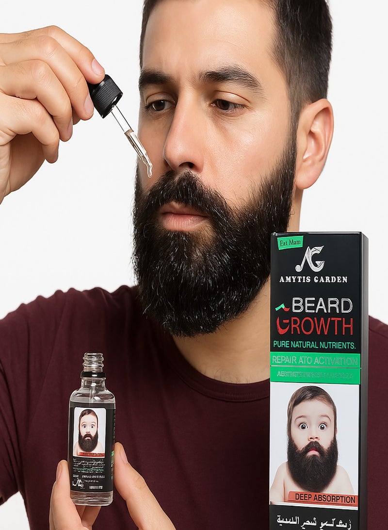 AMYTIS GARDEN Beard Growth Oil - Image 3