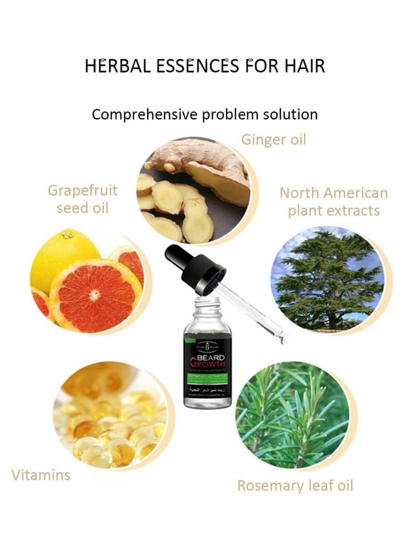 AMYTIS GARDEN Beard Growth Oil - Image 4