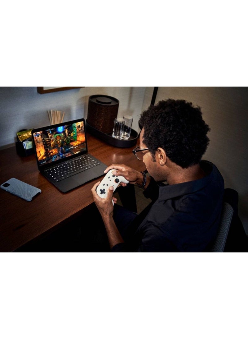 Google Stadia Game Controller, With Chromecast Ultra, Arcade Console Type, Built In Google Assistant, Wireless Ergonomic, Clearly White | GA00303-US - Image 4