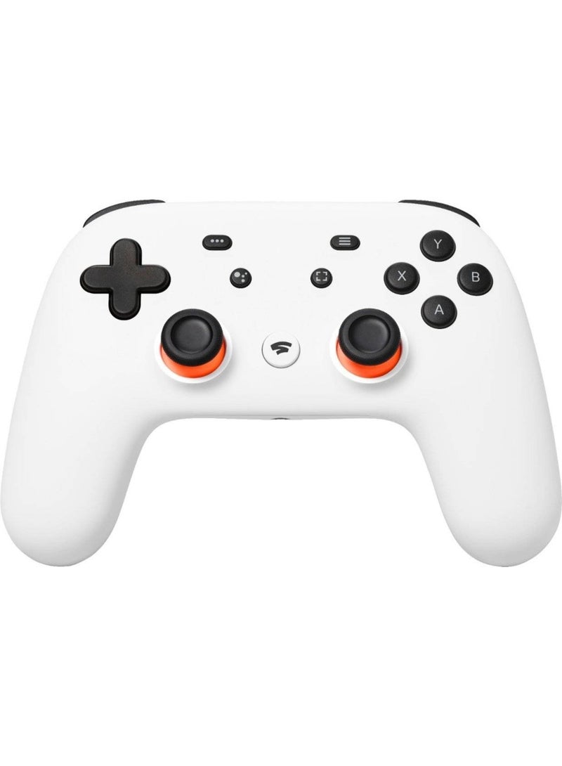 Google Stadia Game Controller, With Chromecast Ultra, Arcade Console Type, Built In Google Assistant, Wireless Ergonomic, Clearly White | GA00303-US - Image 1