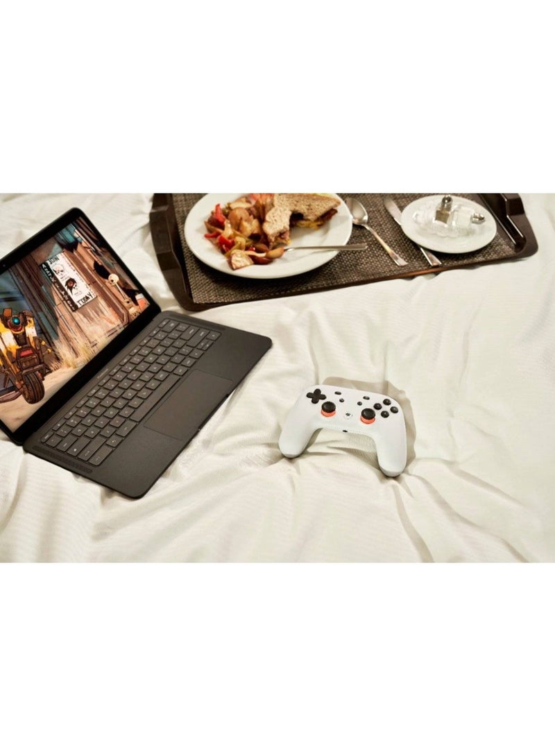 Google Stadia Game Controller, With Chromecast Ultra, Arcade Console Type, Built In Google Assistant, Wireless Ergonomic, Clearly White | GA00303-US - Image 5