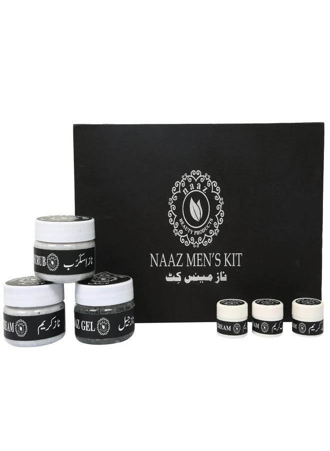 Naaz Men's Kit (Size - Big) (700 gms) (Package Includes Scrub, Cream, Gel, Day Cream, Night Cream, Upper Cream) - Image 4