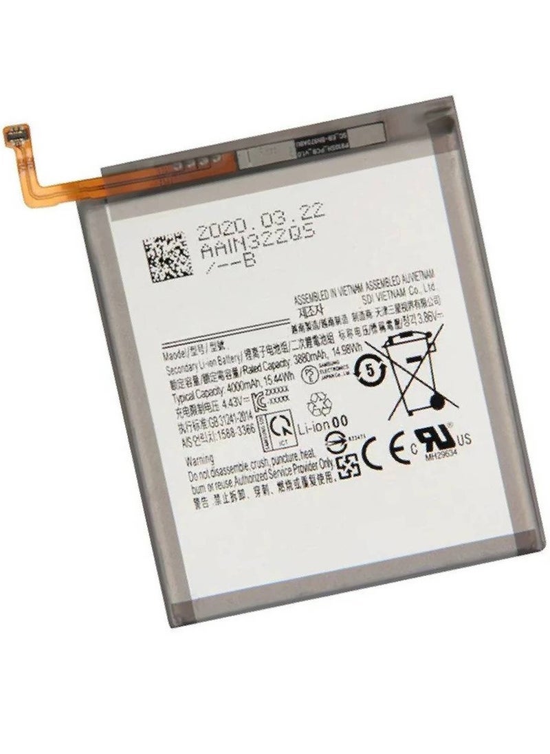 إلترازون Replacement Internal Premium Battery Compatible for Samsung Galaxy A25 – High-Capacity, Long-Lasting Power, Easy Installation, Fast Charging, Reliable Performance - Image 3