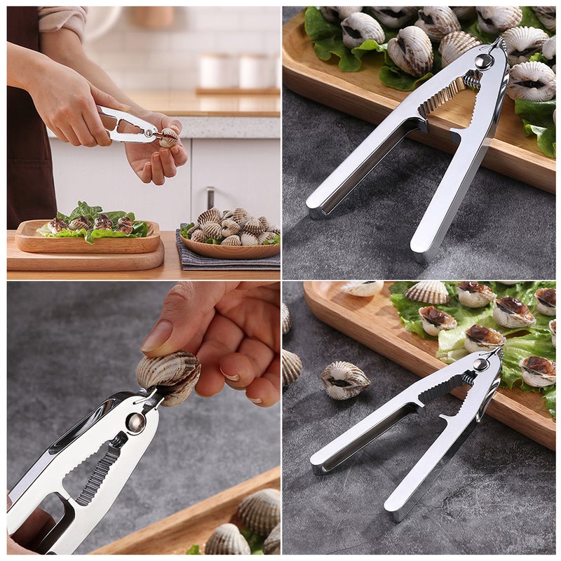 2pcs Practical Clam Clamps Opening Tool Clam Pliers for Home Restaurant - Image 5