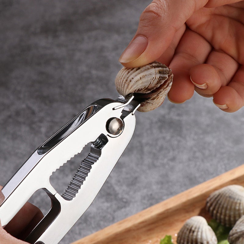 2pcs Practical Clam Clamps Opening Tool Clam Pliers for Home Restaurant - Image 4