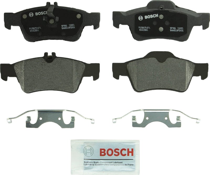 BOSCH BP986 QuietCast Premium Semi-Metallic Disc Brake Pad Set - Compatible with Select Mercedes-Benz 320, 350, 400, 430, 500, 550, 600 (CL, CLS, E, S, SL); REAR - Image 4