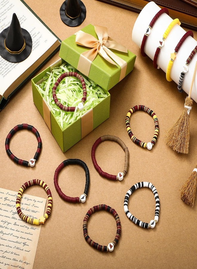 Landical 12 Pcs Wizard Birthday Party Supplies Favors Friendship Bracelet Set Adjustable Stretch Beaded Bracelets - Image 2