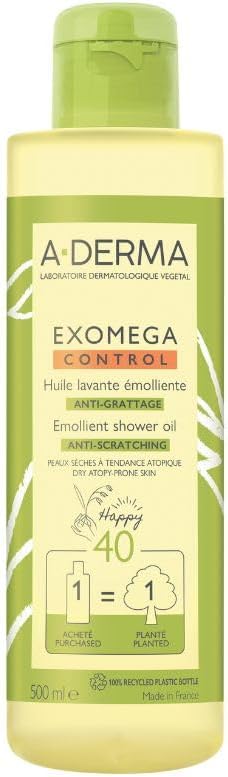 ADERMA Exomega Control Shower Oil 500 ml Shower Gel