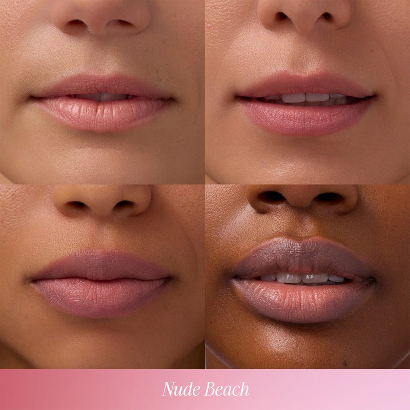 COOLA Organic Tinted Lip Balm & Mineral Sunscreen with SPF 30, Dermatologist Tested Lip Care for Daily Protection, Vegan, Nude Beach, 0.15 Oz - Image 2