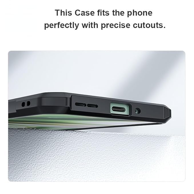 SPAZY CASE غطاء خلفي ® أوبو F29 برو 5G | غطاء خلفي شفاف من الكريستال الصلب مع حافة TPU، غطاء حماية ضد السقوط لأوبو F29 برو 5G - Image 1