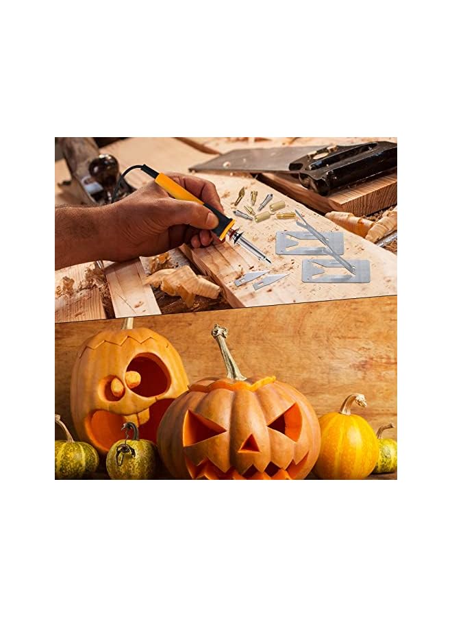 PROMASS Pcs Electric Hot Knife Cutter Tools Multipurpose Stencil Cutter Wood Burning Tool for Cutting Carving Soft Thin Foam Cloth Cutter - Image 4