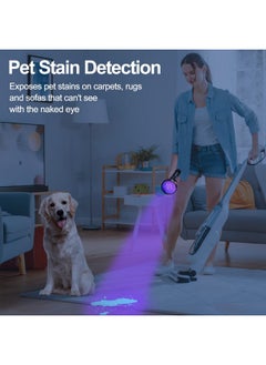Vansky Black Light Uv Flashlights, Ultra Bright 100 Led 395Nm Ultraviolet Blacklight Detector For Dog Cat Pet Urine, Dry Stains And Bed Bug, Matching With Pet Odor Eliminator  - Image 2
