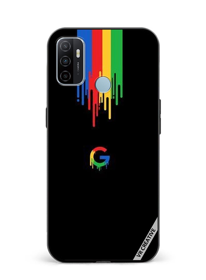 VR CREATIVE Protective Case Cover For Oppo A53 Google Design Multicolour - Image 1