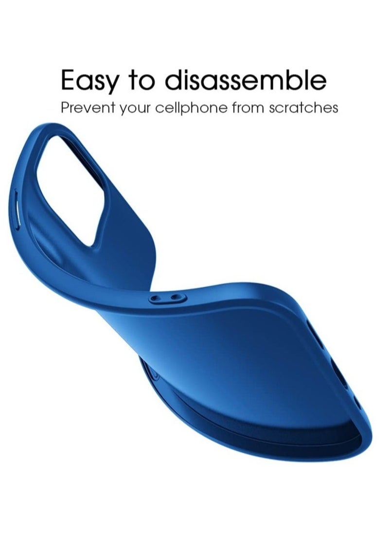 Raxoom iPhone 13 Pro Max Case Slim Fit Ultra-Thin [Guardian Series] Soft TPU Matte Finish Coating Phone Cases Lightweight - Image 3