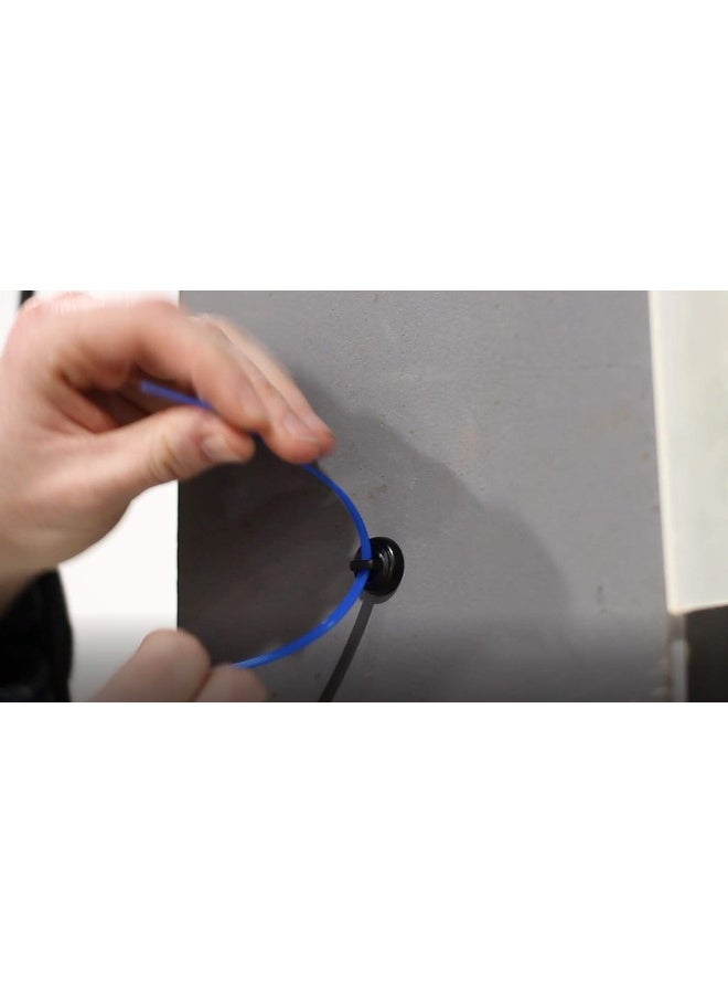 Magnetic Cable Tie Mount - Small (10, Black)  - Image 2