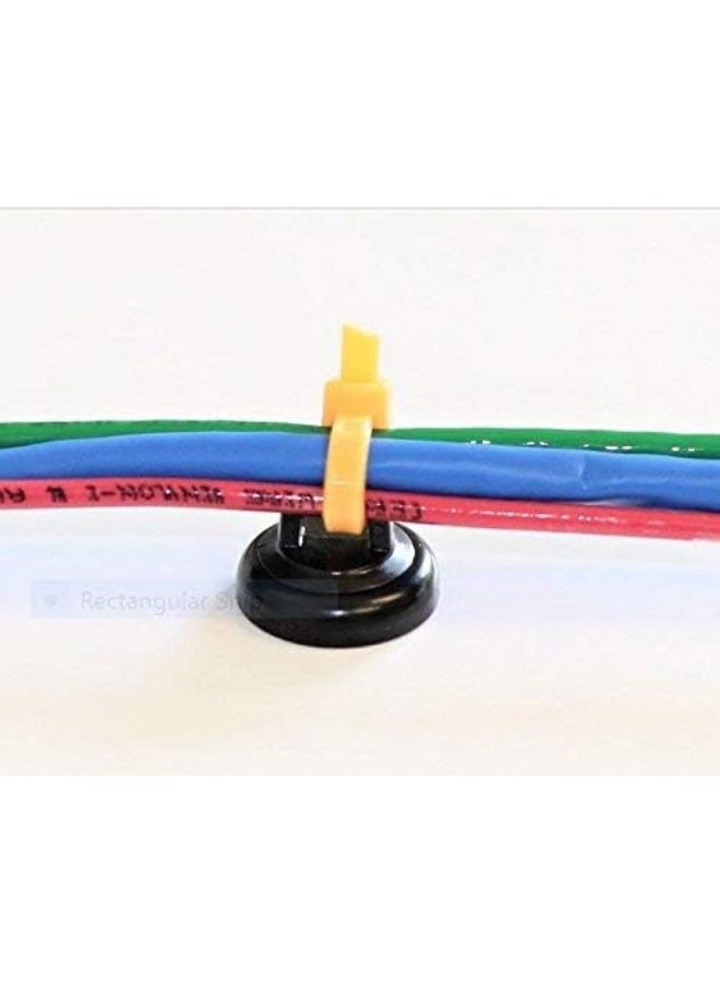 Magnetic Cable Tie Mount - Small (10, Black)  - Image 3