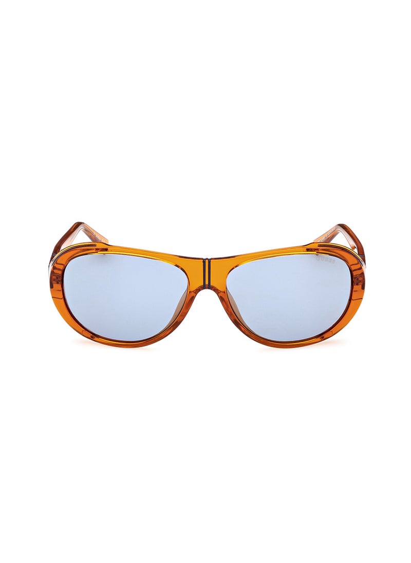 GUESS Men's UV Protection Pilot Shape Sunglasses - GU0008144V62 - Lens Size: 62 Mm  - Image 3