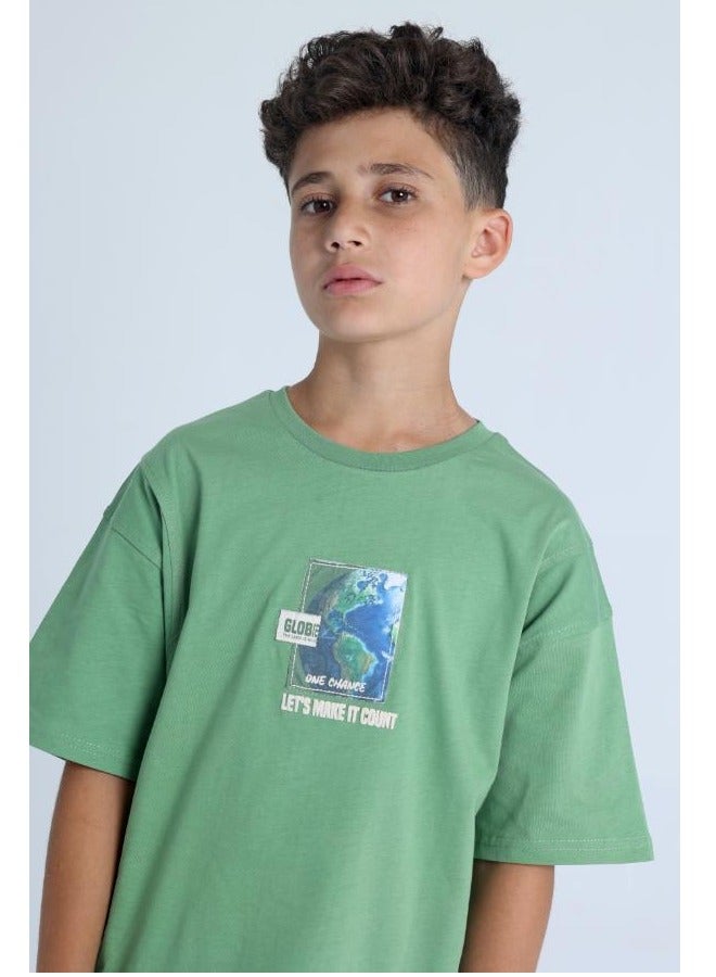 Junior Boys Over Size T-Shirt - Image 2