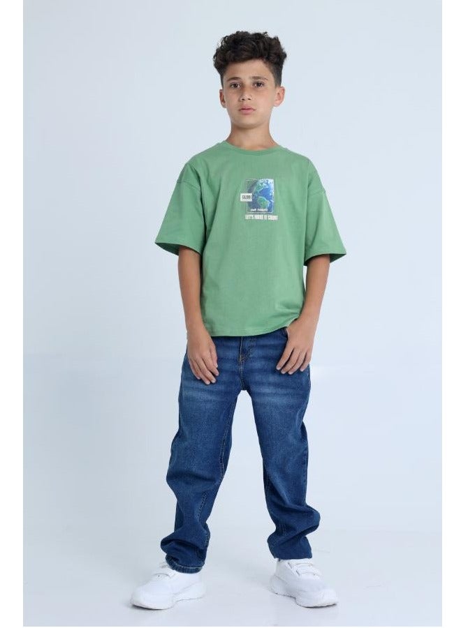 Junior Boys Over Size T-Shirt - Image 4