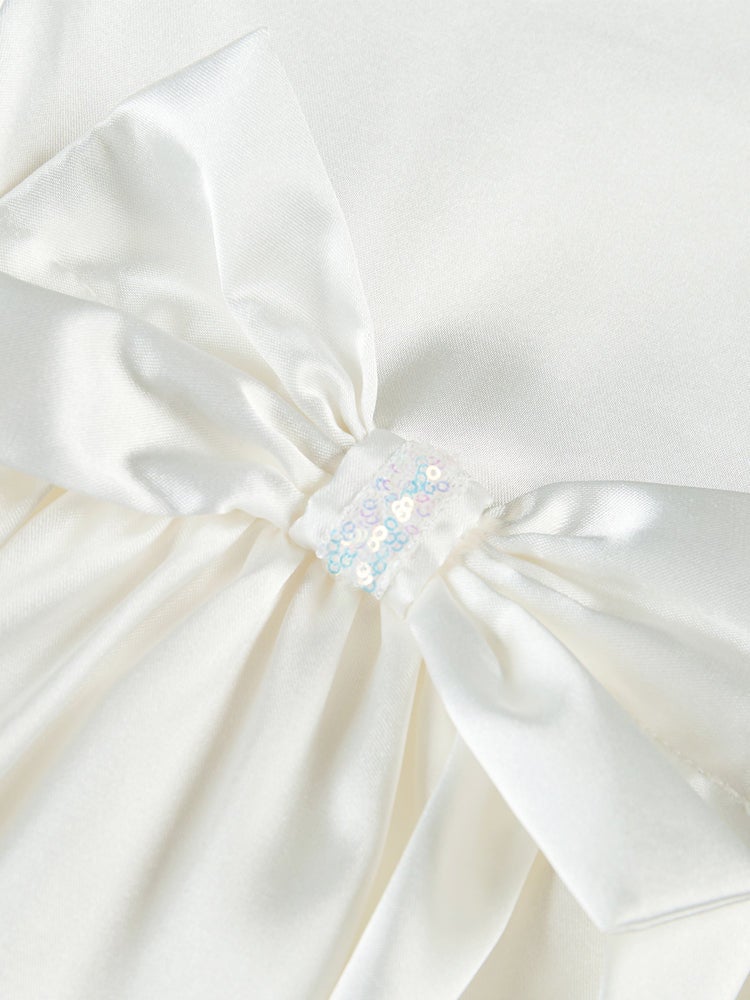 Balabala Girls' Solid Colored Dress - Image 4