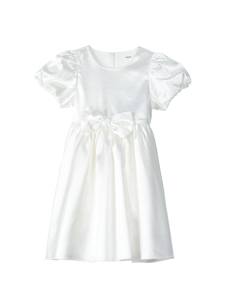 Balabala Girls' Solid Colored Dress - Image 1