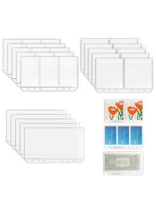 A6 6 Holes Binder Pockets Notebook Refills Filler Organizer Envelope Bill Pouch Name Card Business Card Sleeves Pages, 12 Pieces - pzsku/Z38C96FC7B22EF09BF92FZ/45/_/1711074428/5648ee9a-f0a7-40e4-8cb3-eaab878b3310