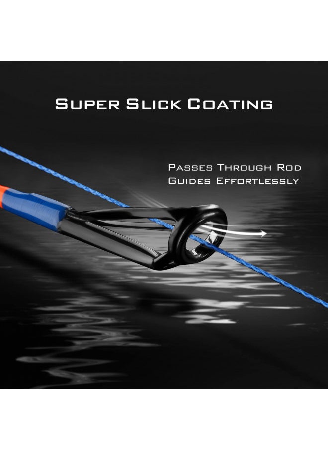 KastKing Superpower Braided Fishing Line,Ocean Blue,10 LB,327 Yds