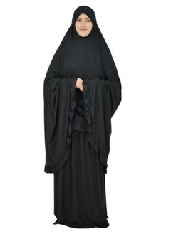 DAMAS COLLECTION Two Piece Islamic prayer dress women the Long - Prayer Clothes for Women - Prayer Abaya For women - Jilbab 2 piece, Umrah essentials for women - Prayer set  - Image 4