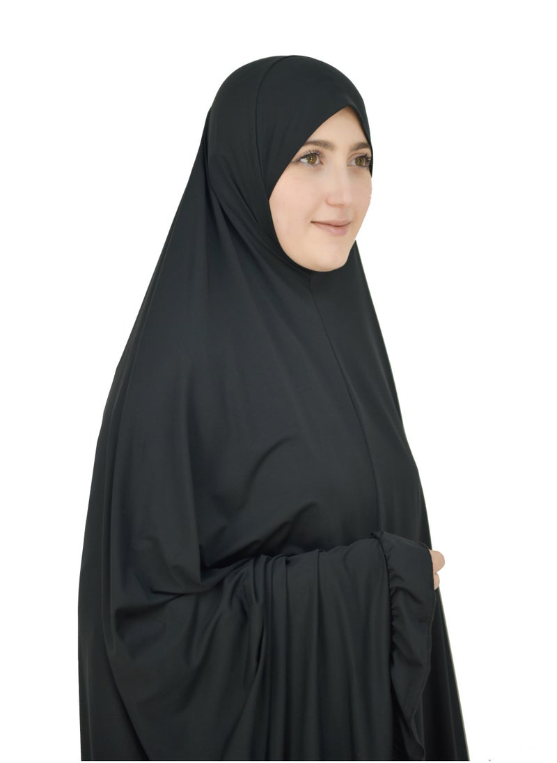 DAMAS COLLECTION - Two Piece Islamic prayer dress women the Long - Prayer Clothes for Women - Prayer Abaya For women - Jilbab 2 piece, Umrah essentials for women - Prayer set - Image 1