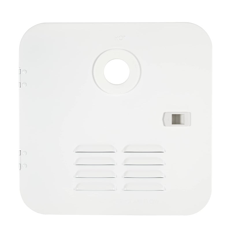Girard Products Llc RV Water Heater Door Installation Conversion Kit 6Gallon AtwoodDometic Polar White 15 x 165 x 2 Hinged Design with Sliding Latch for Easy Access  2GWHDA6