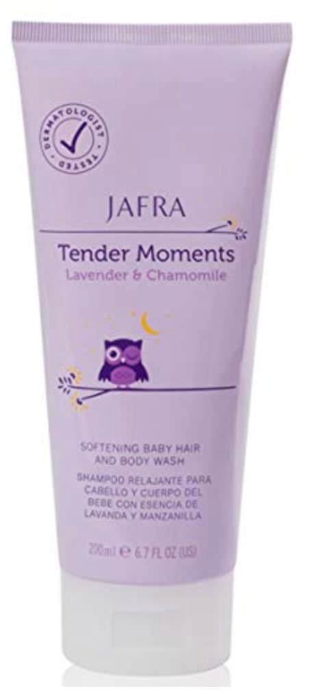 JAFRA TENDER MOMENTS LAVENDER  CHAMOMILE SOFTENING BABY HAIR  BODY WASH - Image 4