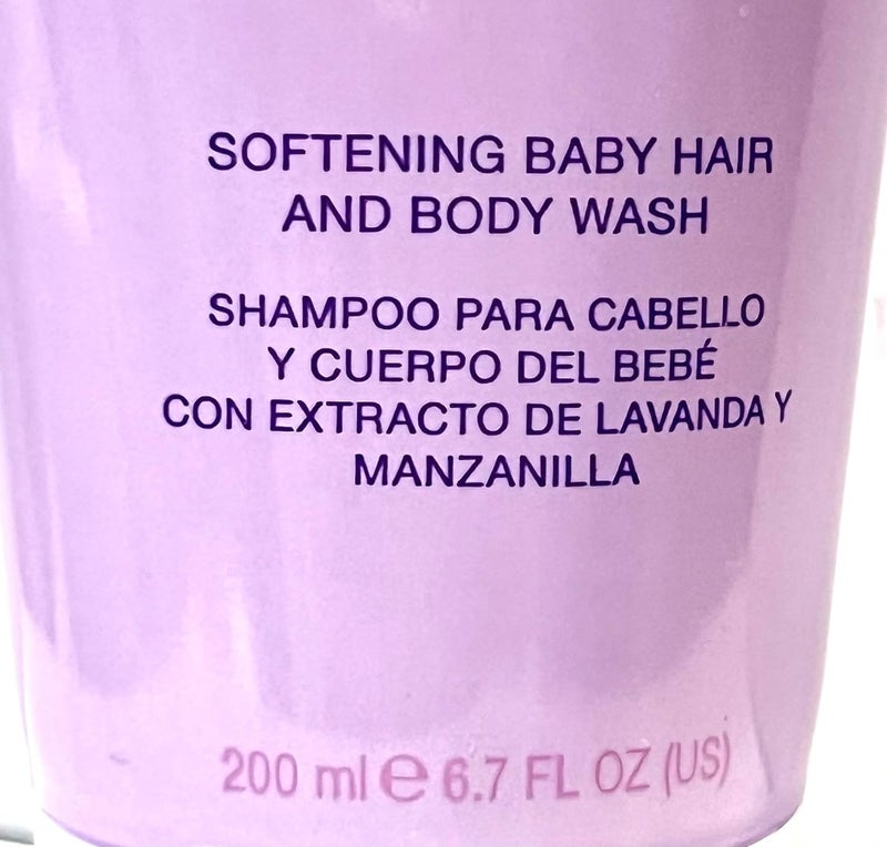 JAFRA TENDER MOMENTS LAVENDER  CHAMOMILE SOFTENING BABY HAIR  BODY WASH - Image 2